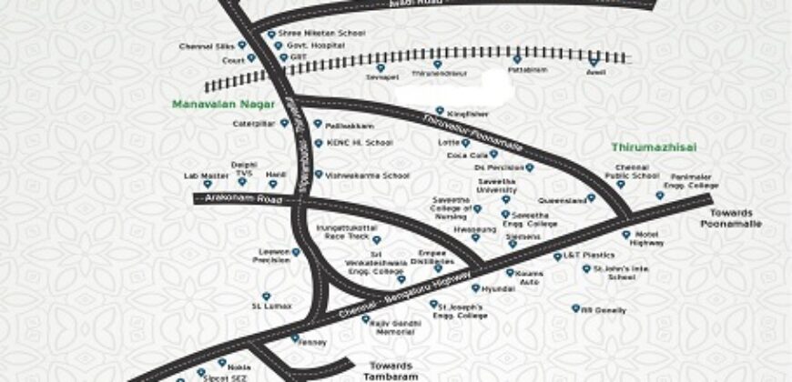 Plots for Sale in Thirumazhisai