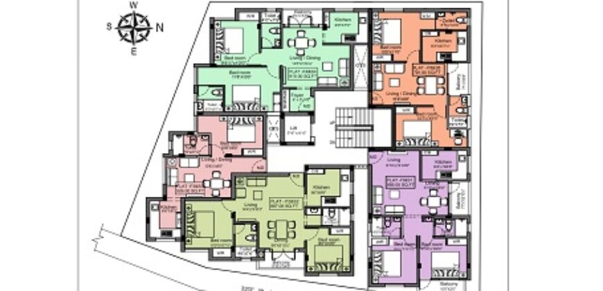 989 sft 2 BHK FLAT FOR SALE PORUR