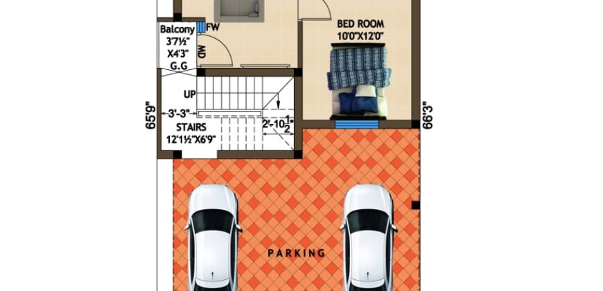 2 BHK FLAT FOR SALE IN GERUGAMBAKKAM