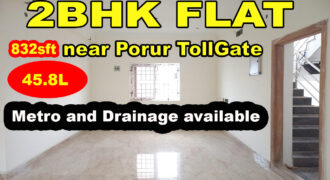 2 bhk flats for sale in porur // Very good Location // with METRO WATER AND DRAINAGE