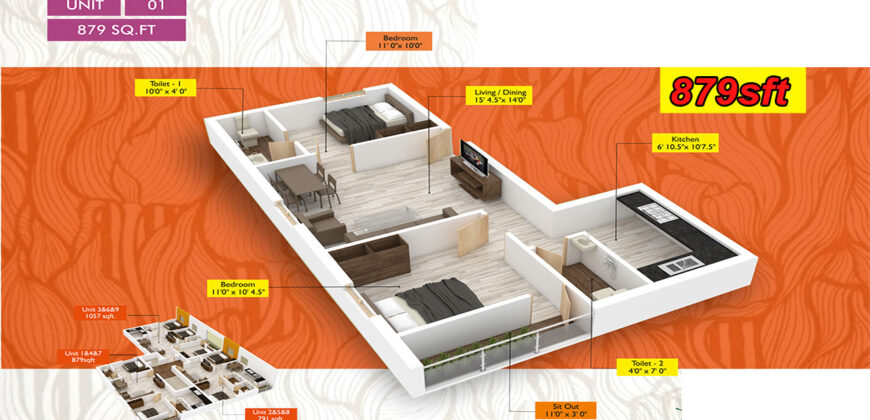 2 bhk flat for sale in chennai flats in velachery near vijaynagar junction