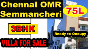 chennai house for sale 3bhk duplex villa on omr chennai house for sale in semmancheri