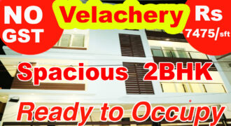 Flat for sale in chennai|velachery|near MRTS|Ready to Occupy|Flat for sale in chennai without GST
