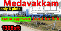 residential land for sale in chennai medavakkam