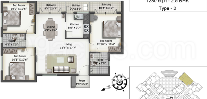 2 bhk flat for sale in guduvanchery